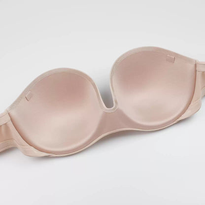 Strapless Invisible Bra – Non-Slip, Lift & Support